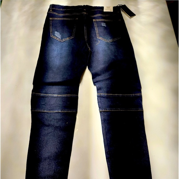 NWT ✅ WEIV ⭐️ Dark blue DENIM JEANS 👖(36” Waist) MEN - Picture 2 of 2